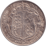 1916 HALFCROWN ( EF ) - HALFCROWN - Cambridgeshire Coins