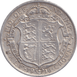1916 HALFCROWN ( EF ) - HALFCROWN - Cambridgeshire Coins