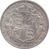 1916 HALFCROWN ( EF ) - HALFCROWN - Cambridgeshire Coins