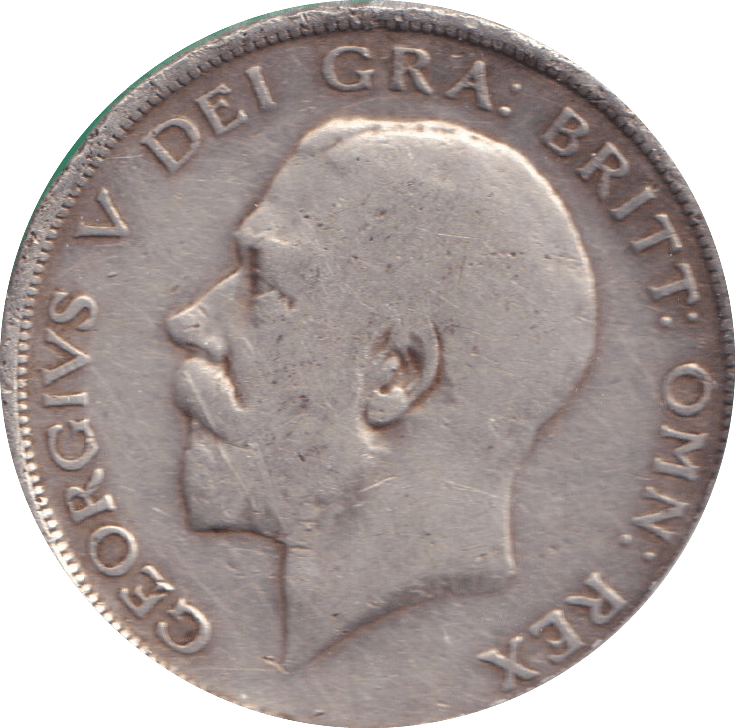 1916 HALFCROWN ( FINE ) - HALFCROWN - Cambridgeshire Coins