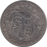 1916 HALFCROWN ( FINE ) - HALFCROWN - Cambridgeshire Coins