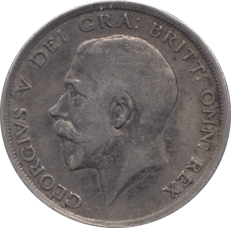 1916 HALFCROWN ( FINE ) - HALFCROWN - Cambridgeshire Coins