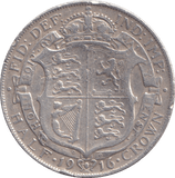 1916 HALFCROWN ( FINE ) - HALFCROWN - Cambridgeshire Coins