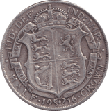 1916 HALFCROWN ( FINE ) - HALFCROWN - Cambridgeshire Coins