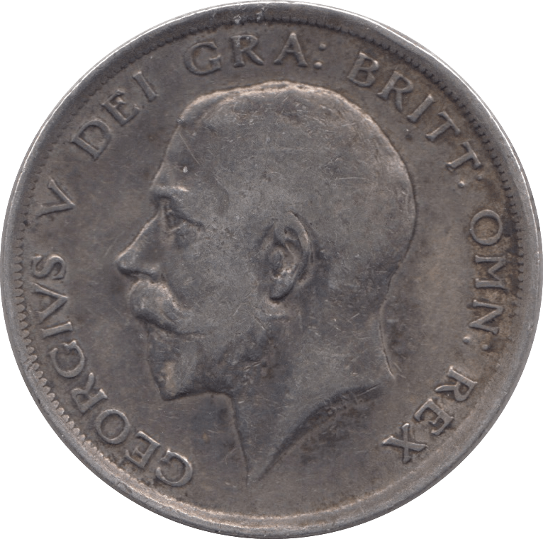 1916 HALFCROWN ( FINE ) - HALFCROWN - Cambridgeshire Coins