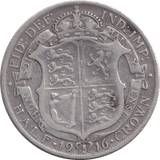 1916 HALFCROWN ( GF ) - HALFCROWN - Cambridgeshire Coins