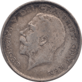 1916 HALFCROWN ( GVF ) - FLORIN - Cambridgeshire Coins