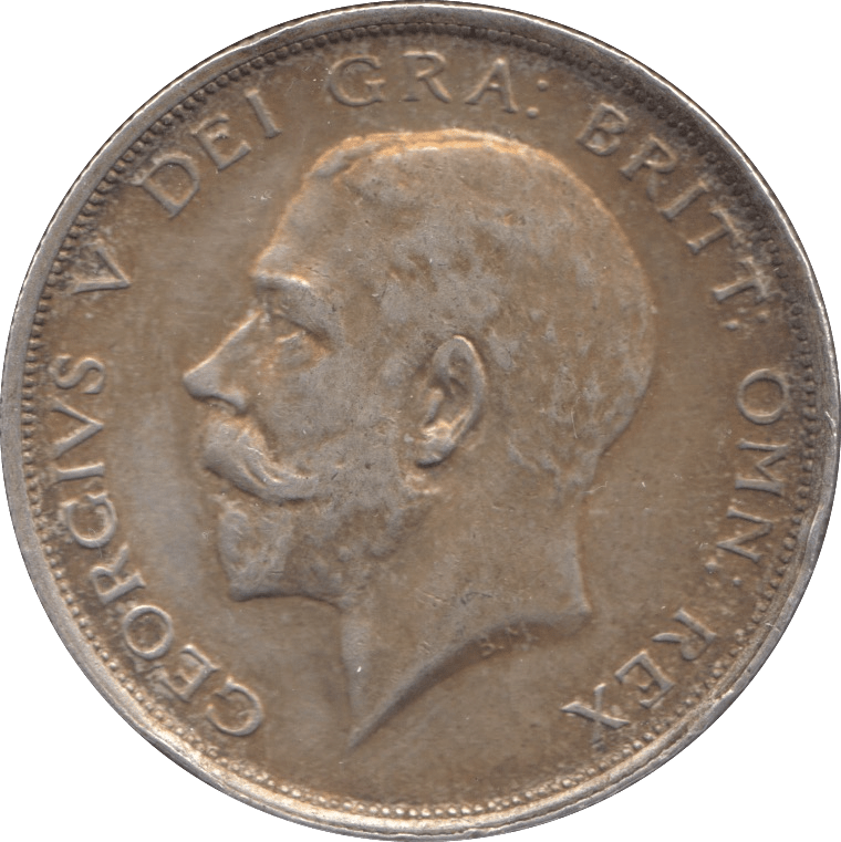 1916 HALFCROWN ( GVF ) - Halfcrown - Cambridgeshire Coins