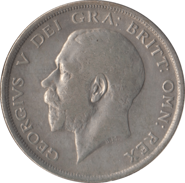 1916 HALFCROWN ( GVF ) - Halfcrown - Cambridgeshire Coins