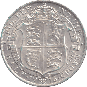 1916 HALFCROWN ( GVF ) - HALFCROWN - Cambridgeshire Coins