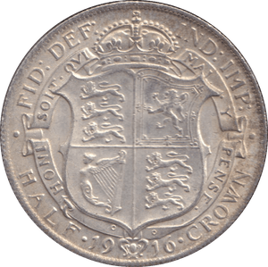 1916 HALFCROWN ( UNC ) 10 - HALFCROWN - Cambridgeshire Coins