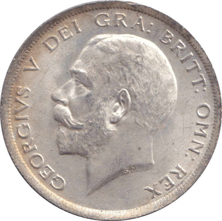 1916 HALFCROWN ( UNC ) 15 - HALFCROWN - Cambridgeshire Coins
