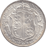 1916 HALFCROWN ( UNC ) 1 - HALFCROWN - Cambridgeshire Coins