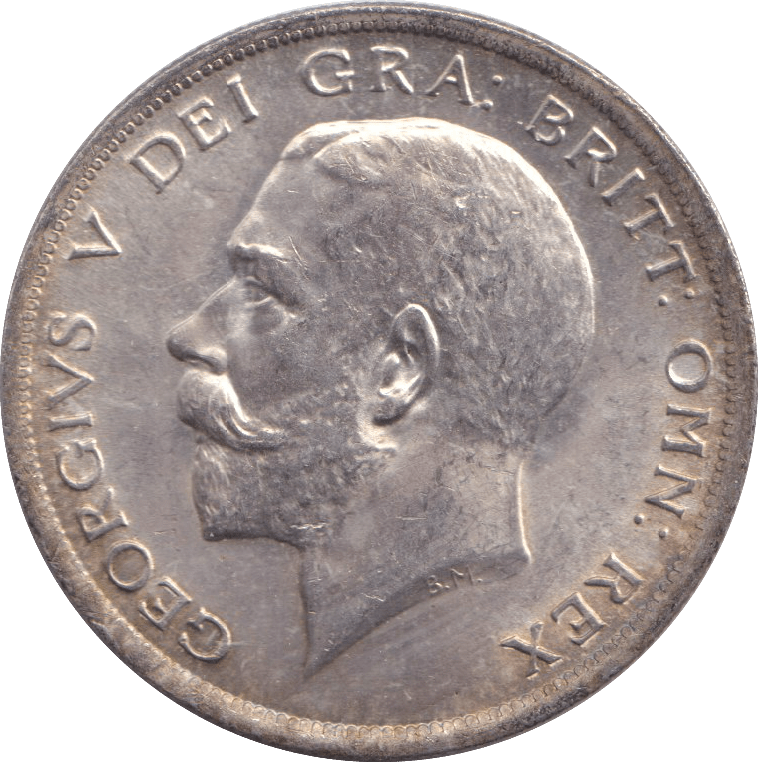 1916 HALFCROWN ( UNC ) 3 - HALFCROWN - Cambridgeshire Coins