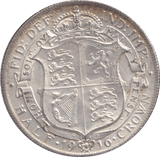 1916 HALFCROWN ( UNC ) 8 - HALFCROWN - Cambridgeshire Coins