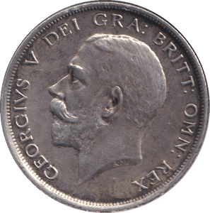 1916 HALFCROWN ( VF ) - HALFCROWN - Cambridgeshire Coins