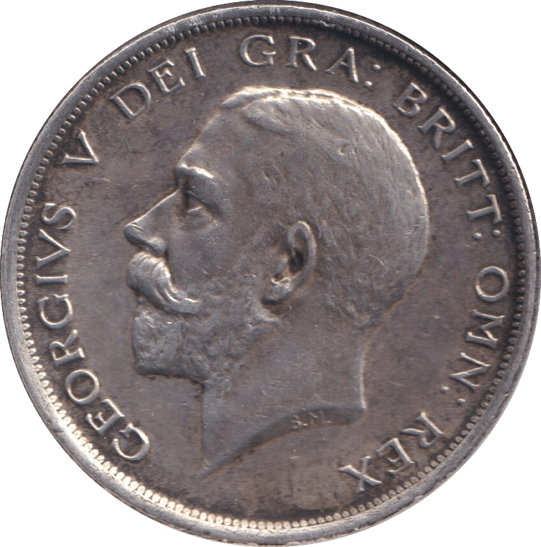 1916 HALFCROWN ( VF ) - HALFCROWN - Cambridgeshire Coins