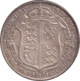 1916 HALFCROWN ( VF ) - HALFCROWN - Cambridgeshire Coins