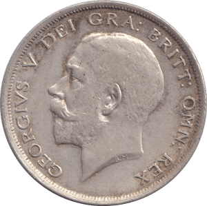 1916 HALFCROWN ( VF ) - HALFCROWN - Cambridgeshire Coins