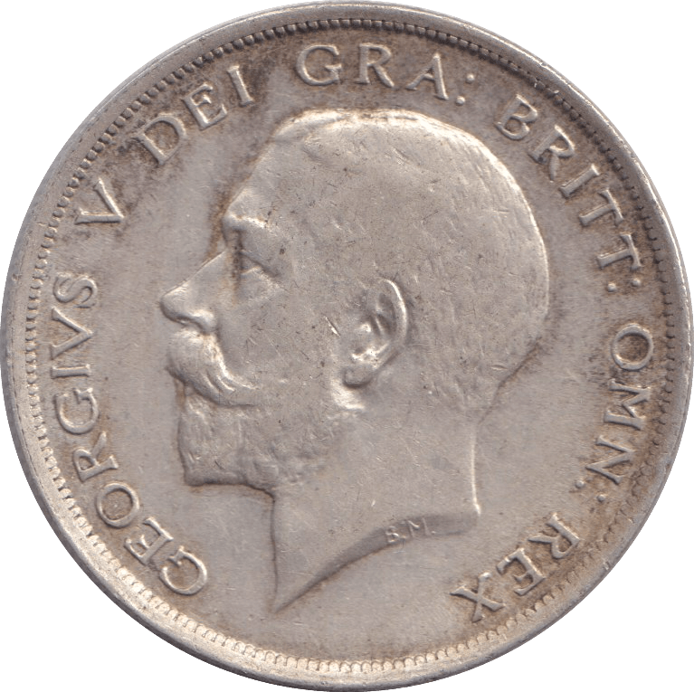 1916 HALFCROWN ( VF ) - HALFCROWN - Cambridgeshire Coins