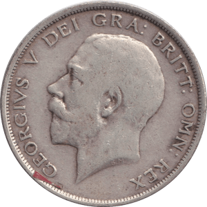 1916 HALFCROWN ( VF ) - HALFCROWN - Cambridgeshire Coins