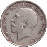 1916 HALFCROWN ( VF ) - HALFCROWN - Cambridgeshire Coins