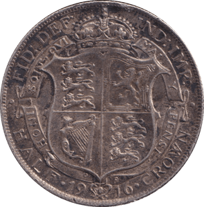 1916 HALFCROWN ( VF ) - HALFCROWN - Cambridgeshire Coins