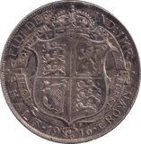 1916 HALFCROWN ( VF ) - HALFCROWN - Cambridgeshire Coins