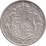 1916 HALFCROWN ( VF ) - HALFCROWN - Cambridgeshire Coins