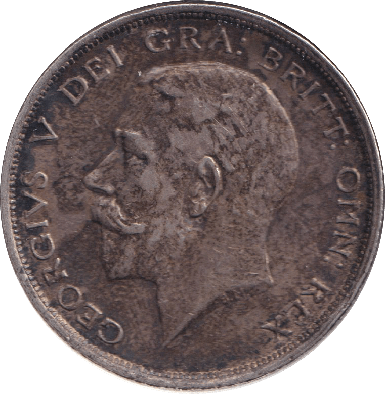 1916 HALFCROWN ( VF ) - HALFCROWN - Cambridgeshire Coins