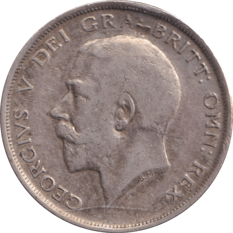 1916 HALFCROWN ( VF ) - HALFCROWN - Cambridgeshire Coins