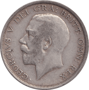 1916 HALFCROWN ( VF ) - HALFCROWN - Cambridgeshire Coins