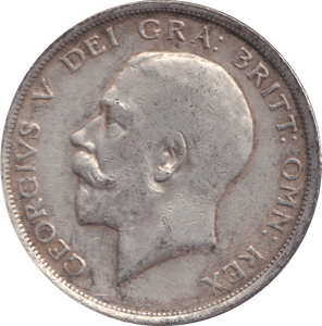 1916 HALFCROWN ( VF ) - Halfcrown - Cambridgeshire Coins