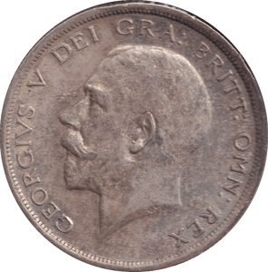 1916 HALFCROWN ( VF ) - HALFCROWN - Cambridgeshire Coins