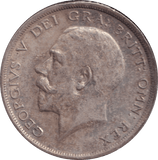 1916 HALFCROWN ( VF ) - HALFCROWN - Cambridgeshire Coins