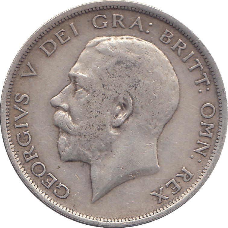 1916 HALFCROWN ( VF ) - HALFCROWN - Cambridgeshire Coins