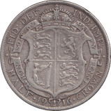 1916 HALFCROWN ( VF ) - WORLD COINS - Cambridgeshire Coins