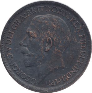 1916 HALFPENNY ( EF ) - HALFPENNY - Cambridgeshire Coins