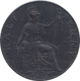 1916 HALFPENNY ( EF ) - HALFPENNY - Cambridgeshire Coins