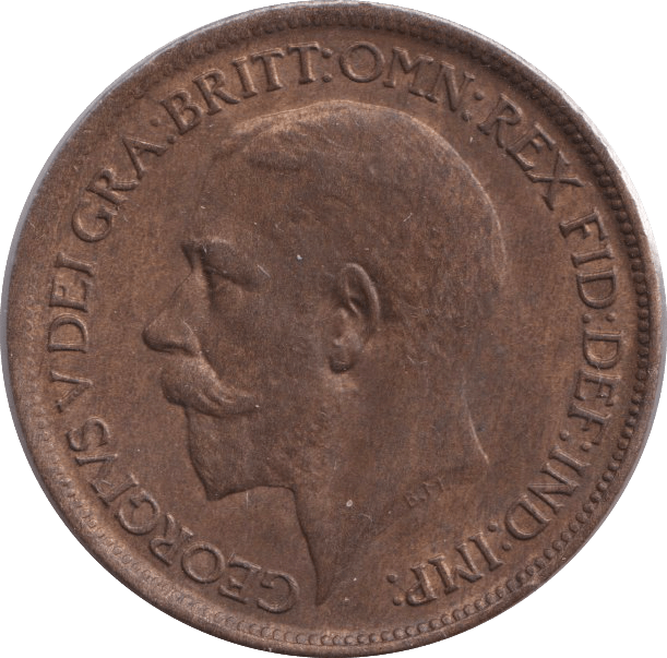 1916 HALFPENNY ( UNC ) - WORLD COINS - Cambridgeshire Coins