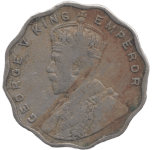 1916 INDIA ONE ANNA - WORLD COINS - Cambridgeshire Coins