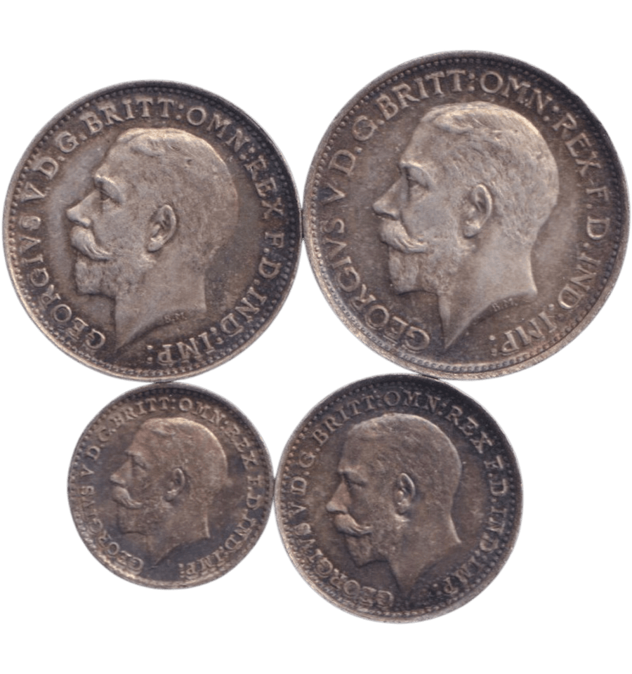 1916 MAUNDY SET ( UNC ) - Maundy Set - Cambridgeshire Coins
