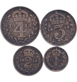 1916 MAUNDY SET ( UNC ) - Maundy Set - Cambridgeshire Coins