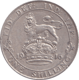 1916 ONE SHILLING ( VF ) - SHILLING - Cambridgeshire Coins