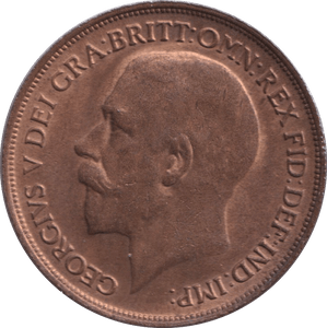 1916 PENNY ( EF ) - PENNY - Cambridgeshire Coins