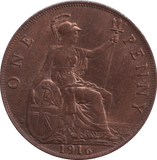 1916 PENNY ( EF ) - PENNY - Cambridgeshire Coins
