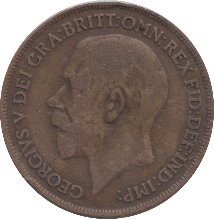 1916 PENNY ( FINE ) - PENNY - Cambridgeshire Coins