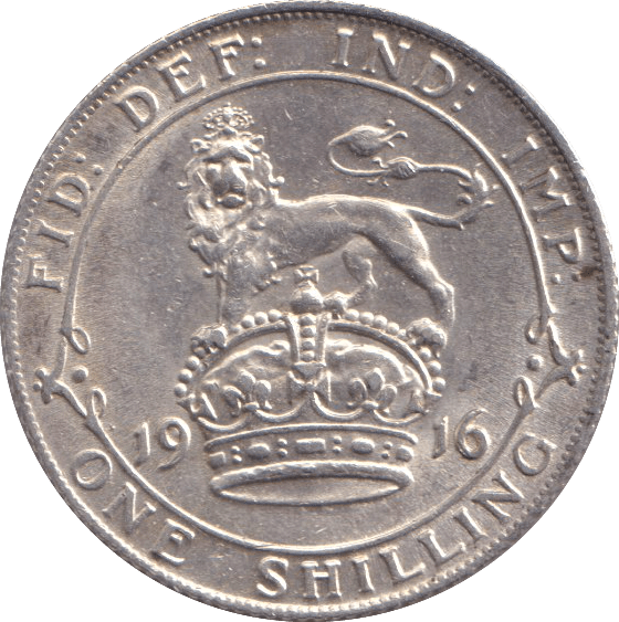 1916 SHILLING ( AUNC ) - SHILLING - Cambridgeshire Coins