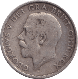 1916 SHILLING ( FAIR ) - SHILLING - Cambridgeshire Coins