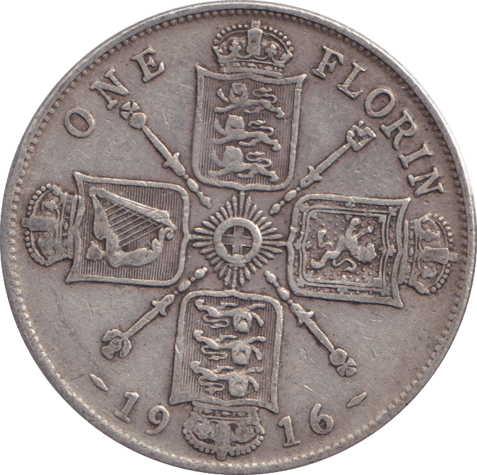 1916 SHILLING ( GF ) - SHILLING - Cambridgeshire Coins
